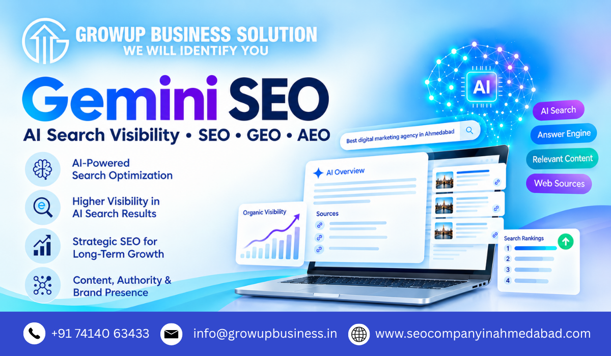 Gemini SEO – Growup Business Solution